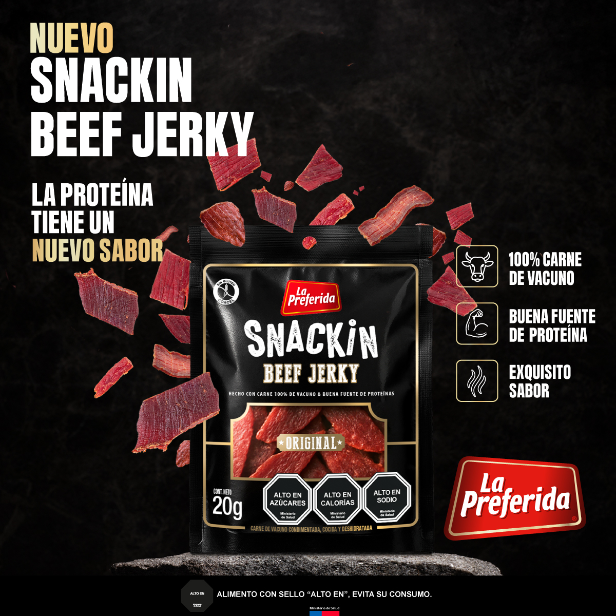 La Preferida – Snackin Beef Jerky